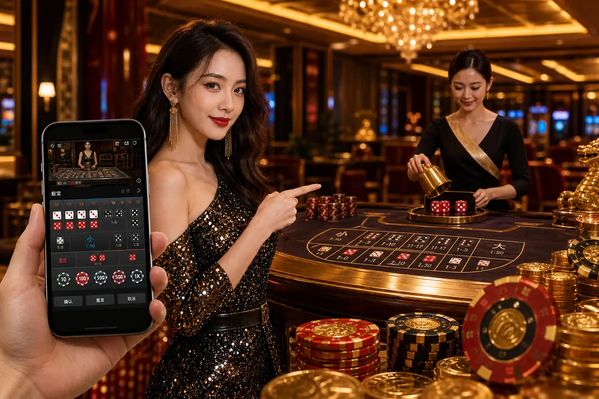 iwang Casino studio dealer profesional langsung